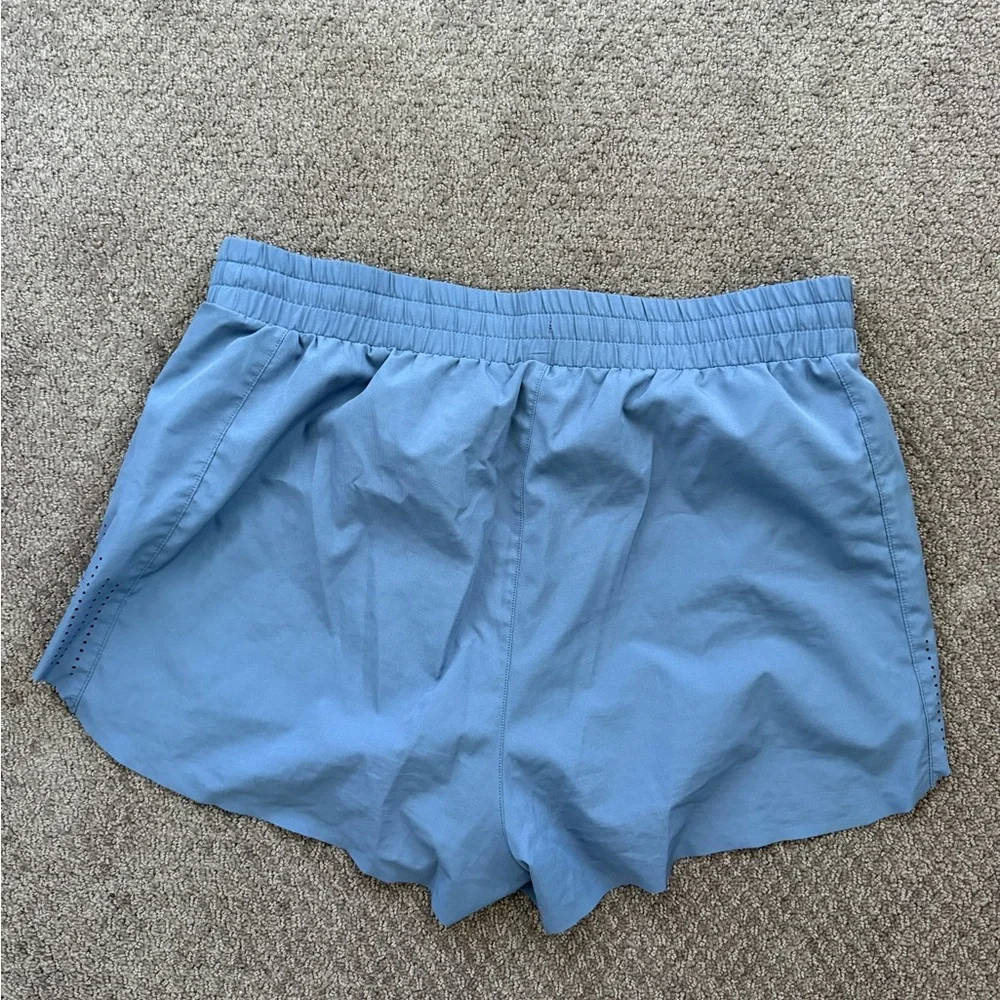 Women's Purple Athletic Shorts size L - Picture 3 of 4